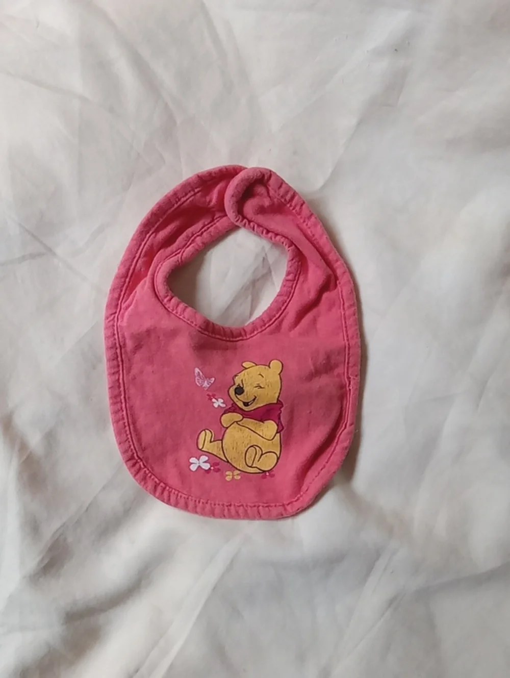 Disney Pink Winnie the Pooh Infant Bib